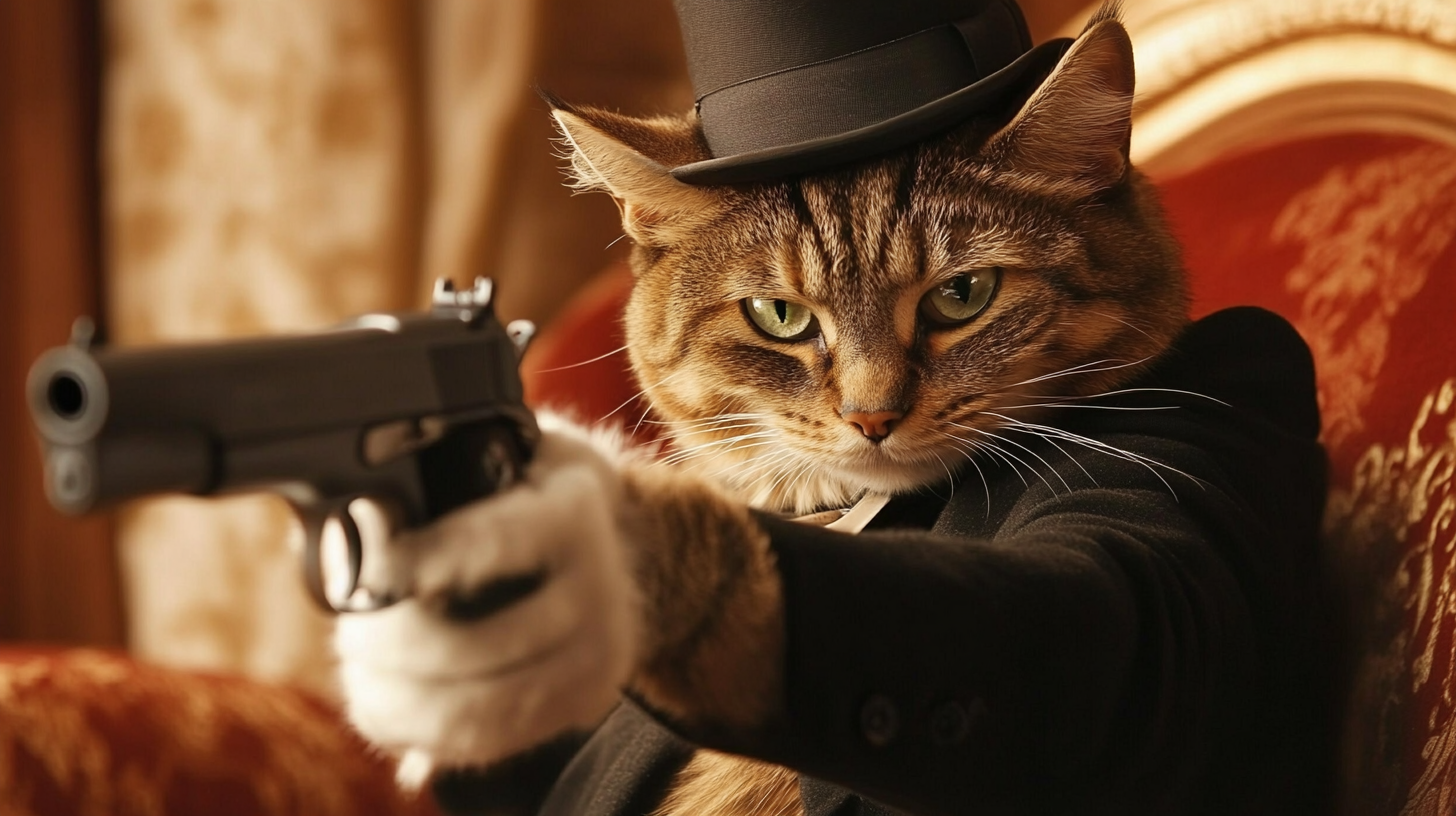 Cats Can Instantaneously Burst Into Flames from Bad Water